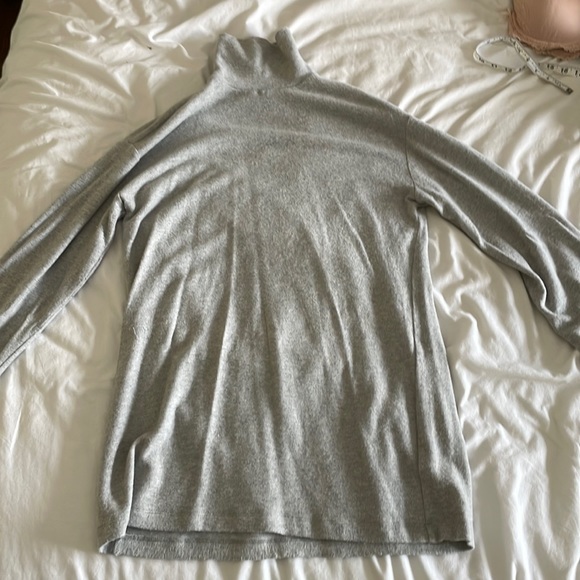 Reformation Aspen Dress Heather Gray - Picture 3 of 5